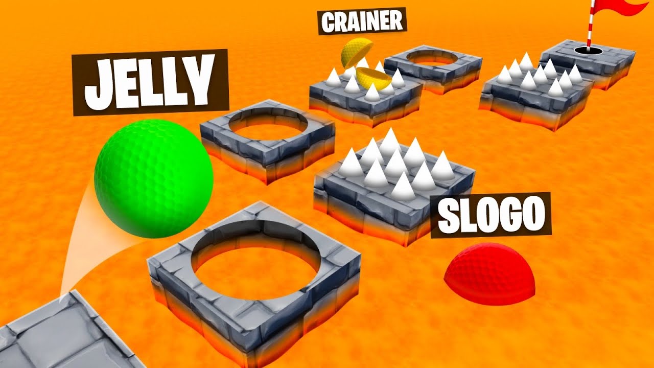 We Got TROLLED By LAVA HOLES! (Golf It)