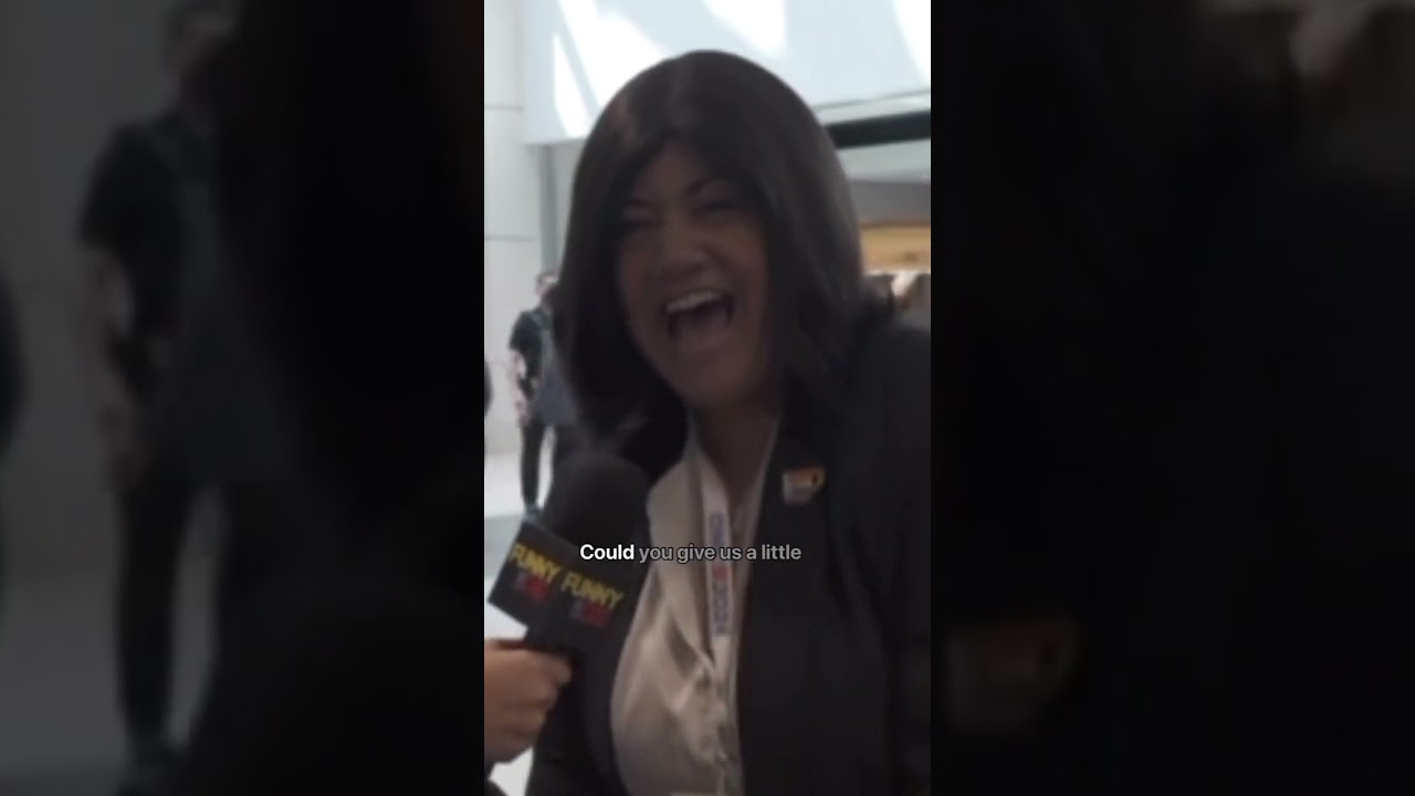 WE MET KAMALA HARRIS! (Brought to you by Allison Reese) #dnc #kamalaharris #impression @AlienReese