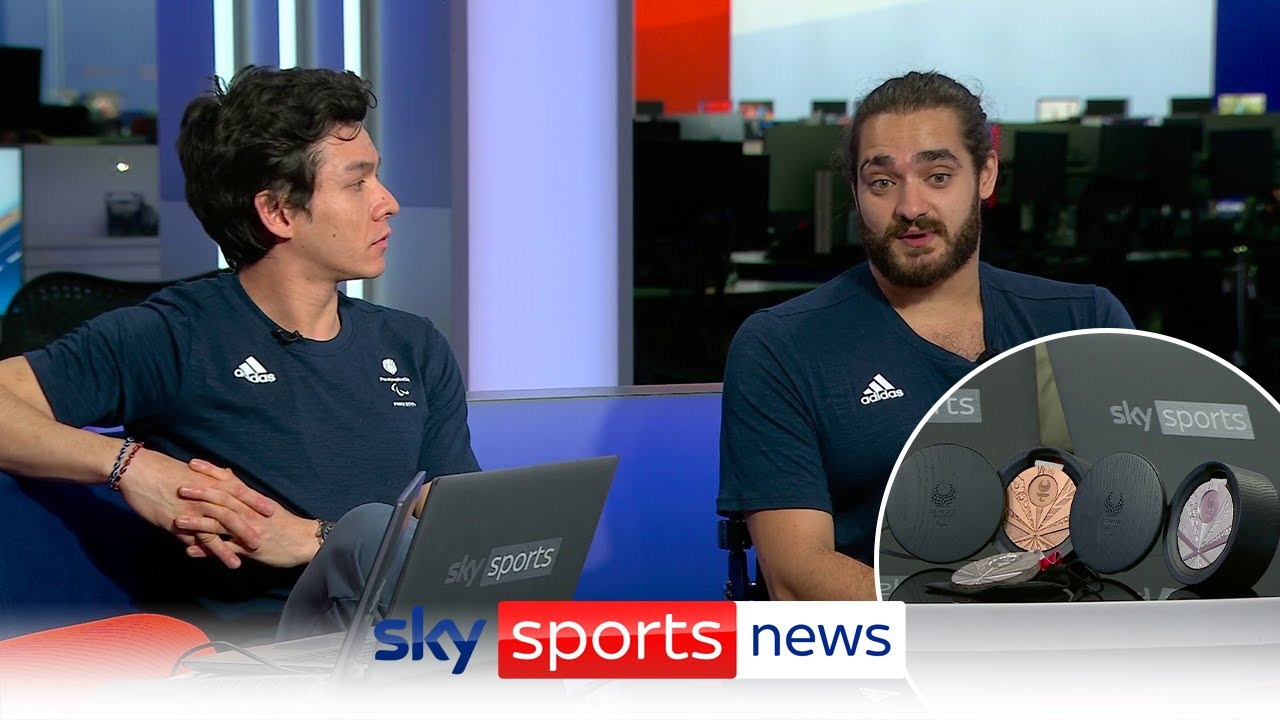 Wheelchair fencers Dimitri Coutya & Oliver Lam-Watson discuss their preparations for the Paralympics