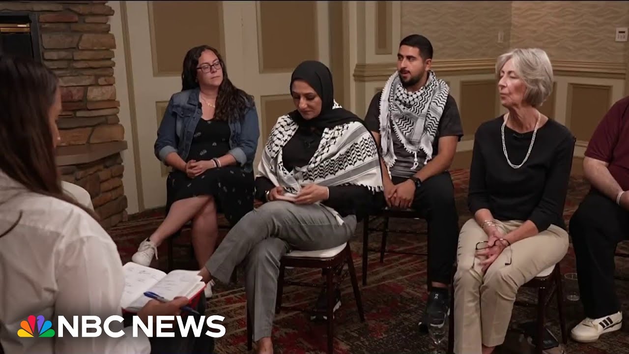 Where do uncommitted voters stand on the presidential election after watching the DNC?