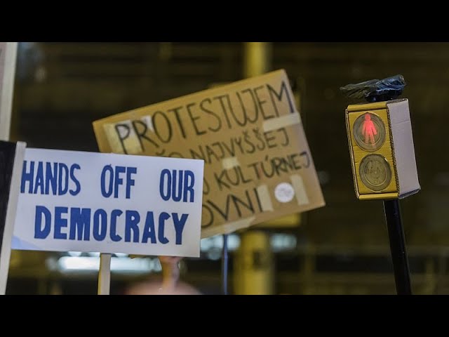 Why discontent is spilling over onto Slovak streets amid Fico government reforms