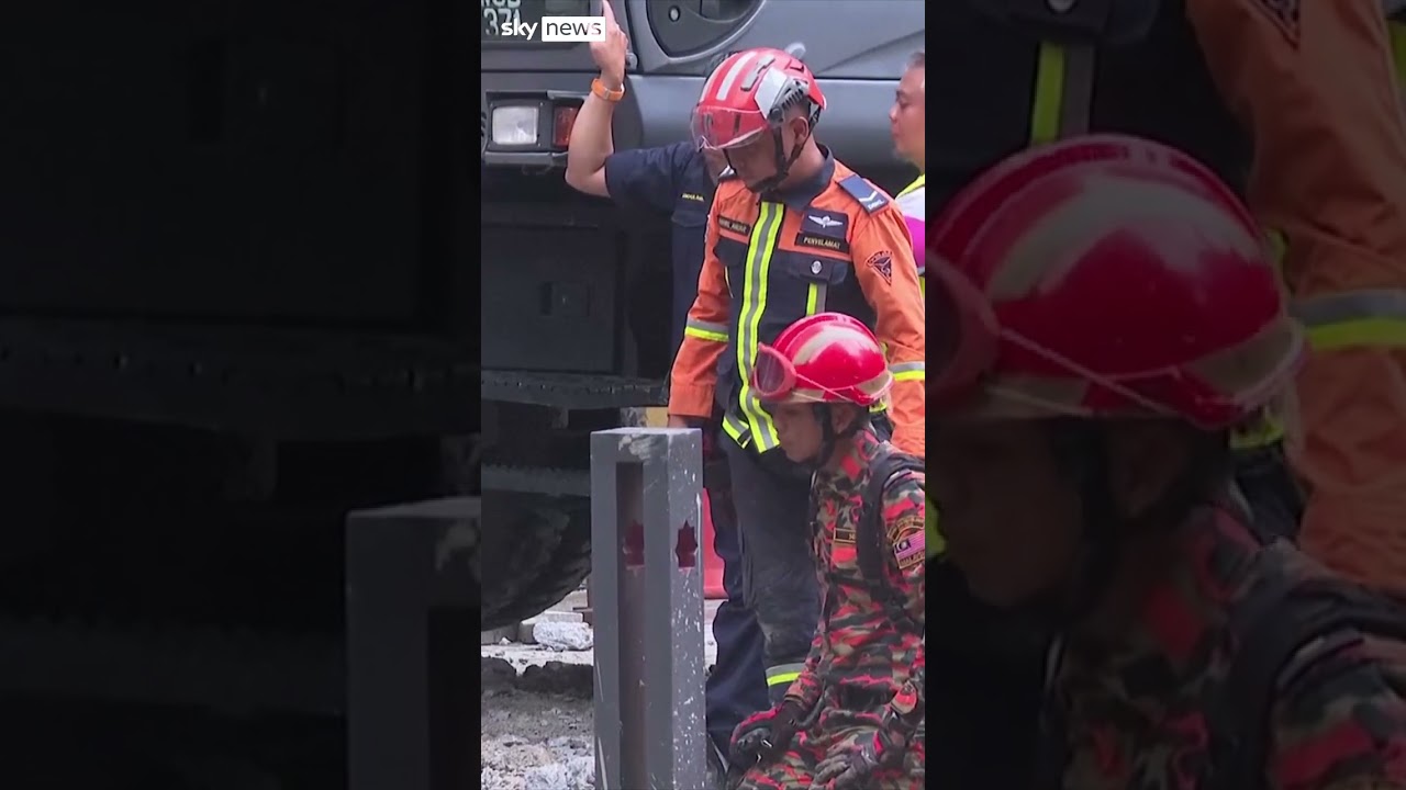 Woman swallowed by sinkhole in Malaysia