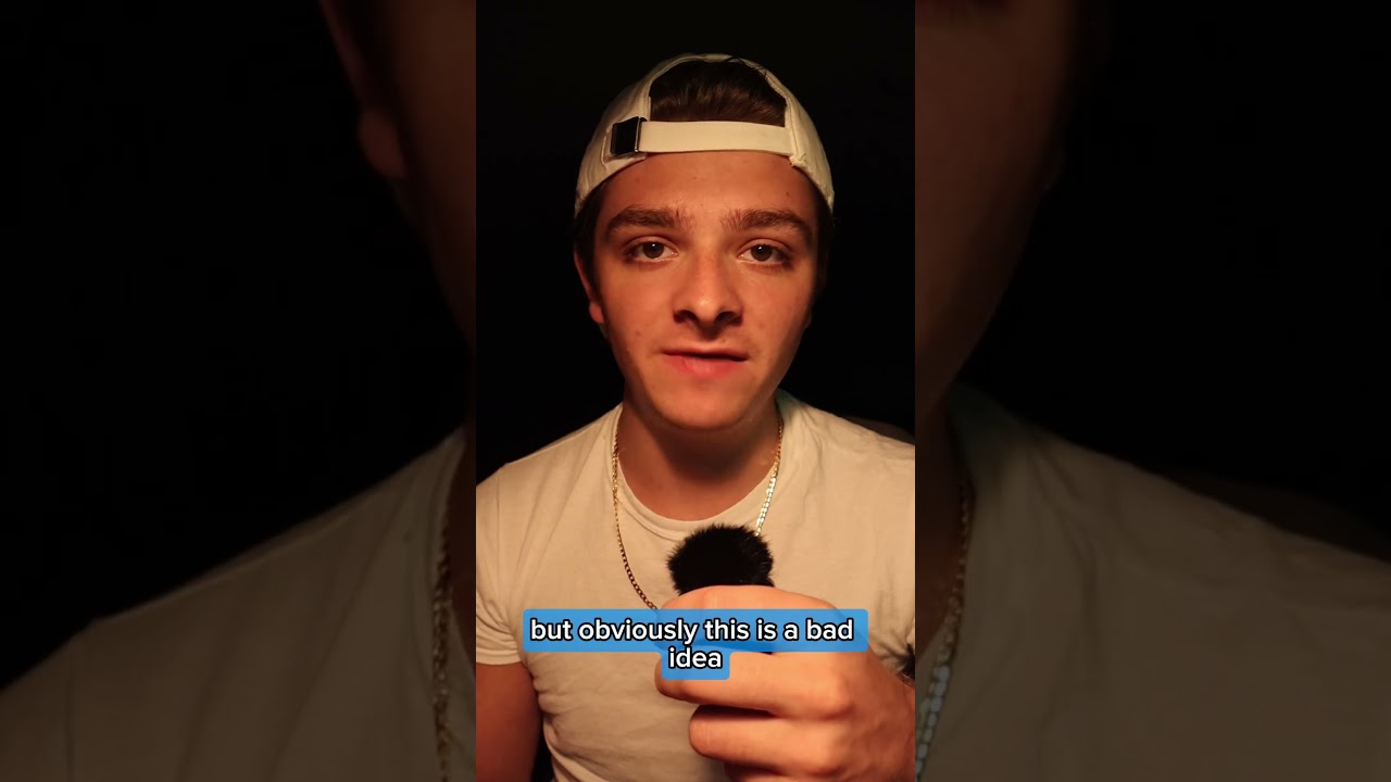 YouTuber putting his life in danger 😳