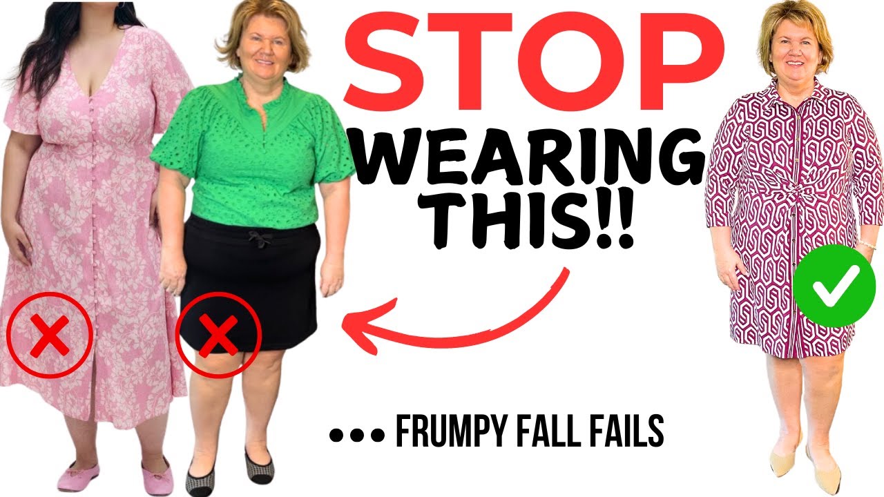 12 Must-Try Fall Style Hacks for Apple Shaped Women Over 50 🍂👗