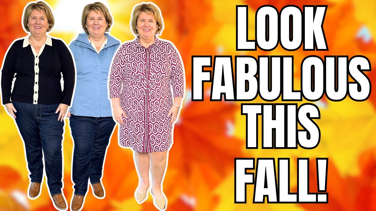 5 Stylish FALL Outfits for Apple Shape Women over 50: Look Fabulous This Season! 🍁🌟
