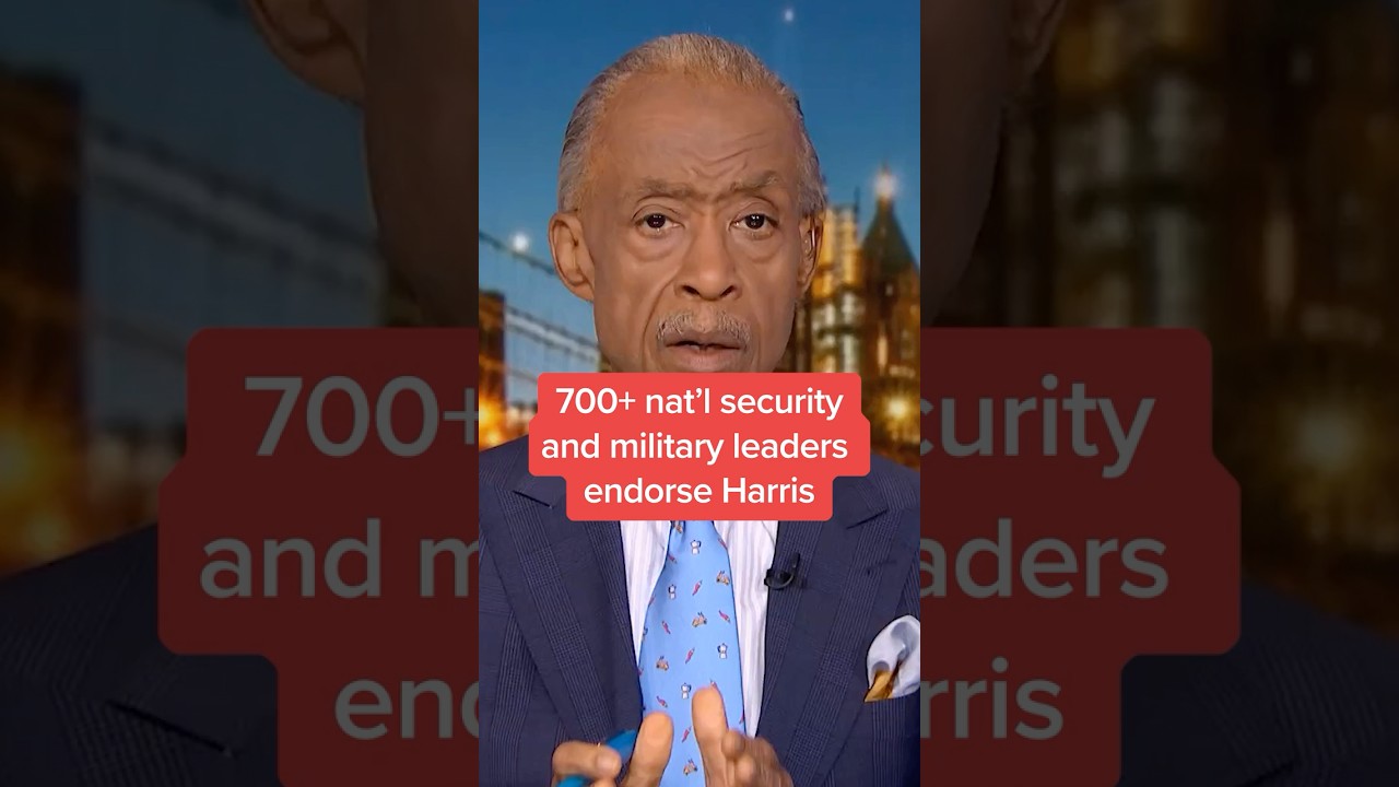 700+ nat’l security and military leaders endorse Harris