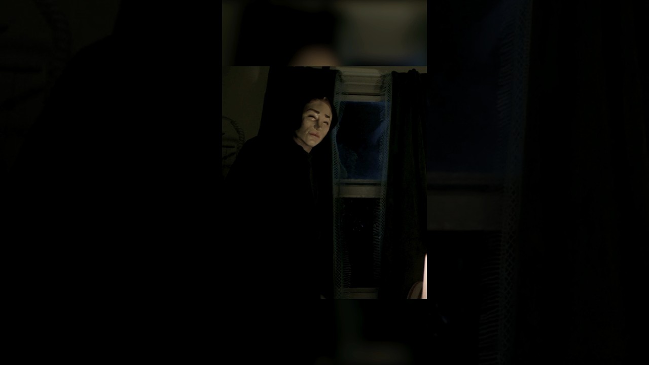 A man in a scary mask broke into the house😳😨 #series