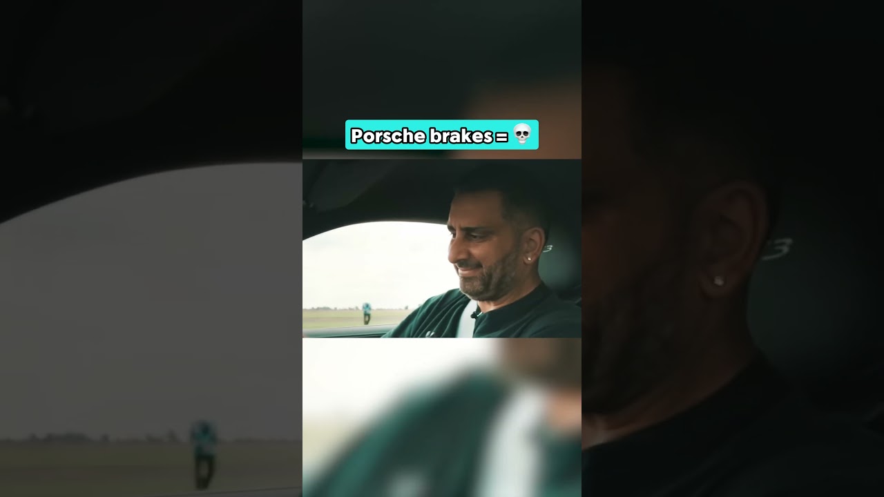 And that’s why you never tailgate a Porsche 👀