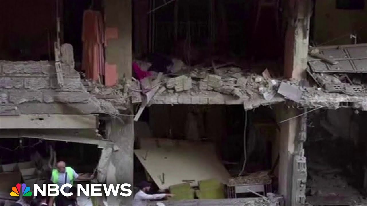 Another deadly blast hits Beirut as it exchanges fire with Israel