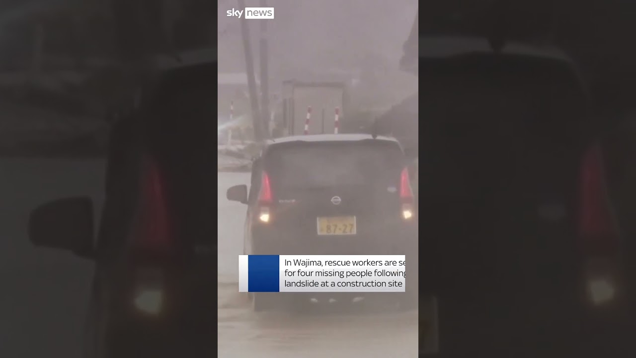 At least six missing in Japan floods