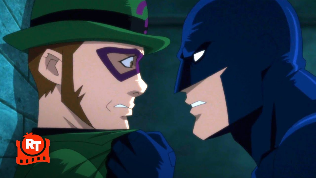Batman: Hush (2019) – Batman Fights the Riddler Scene | Movieclips