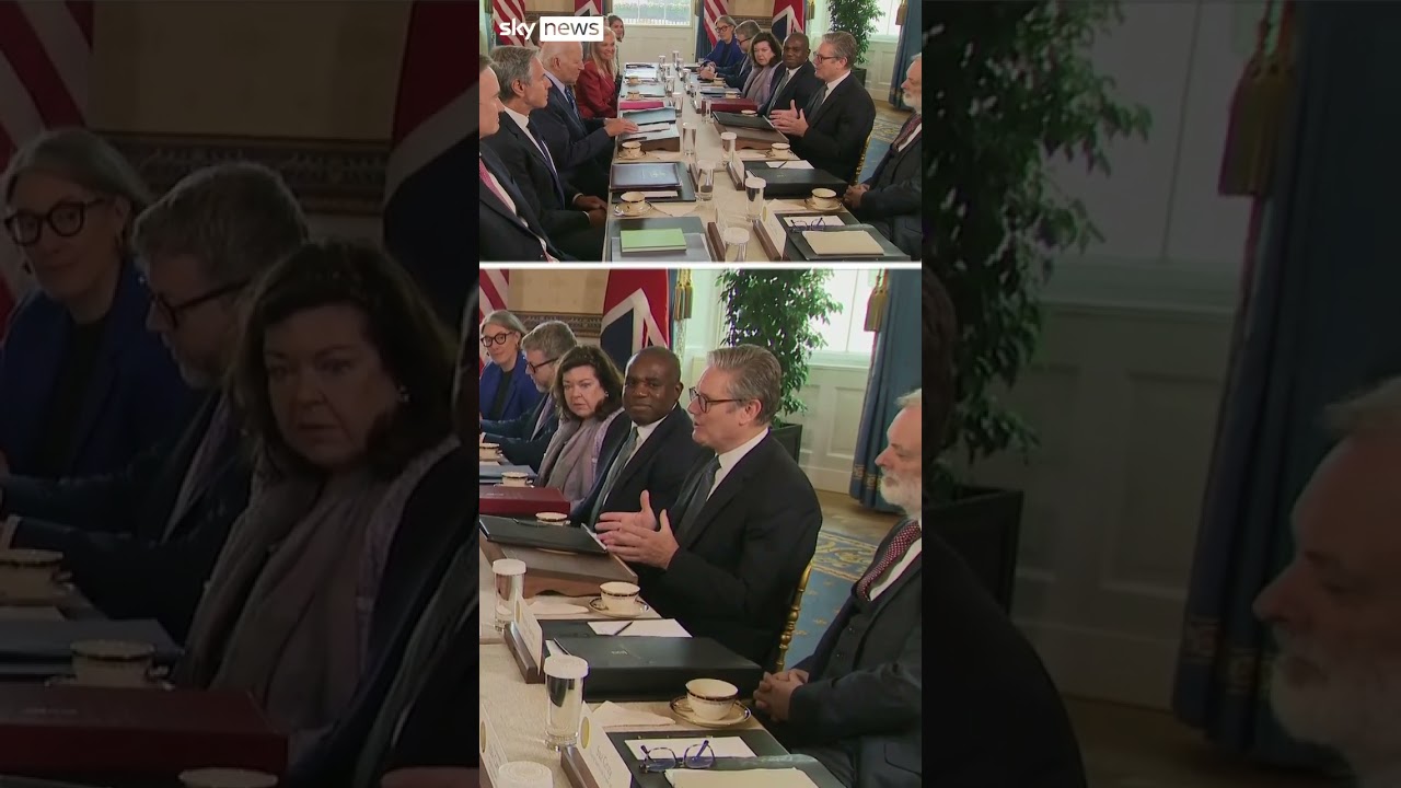 Biden and Starmer meet to discuss Ukraine