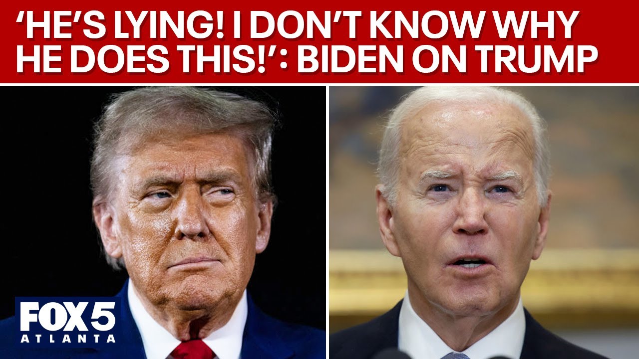 Biden calls Trump out for “lying” before taking aerial tour over North Carolina | FOX 5 News