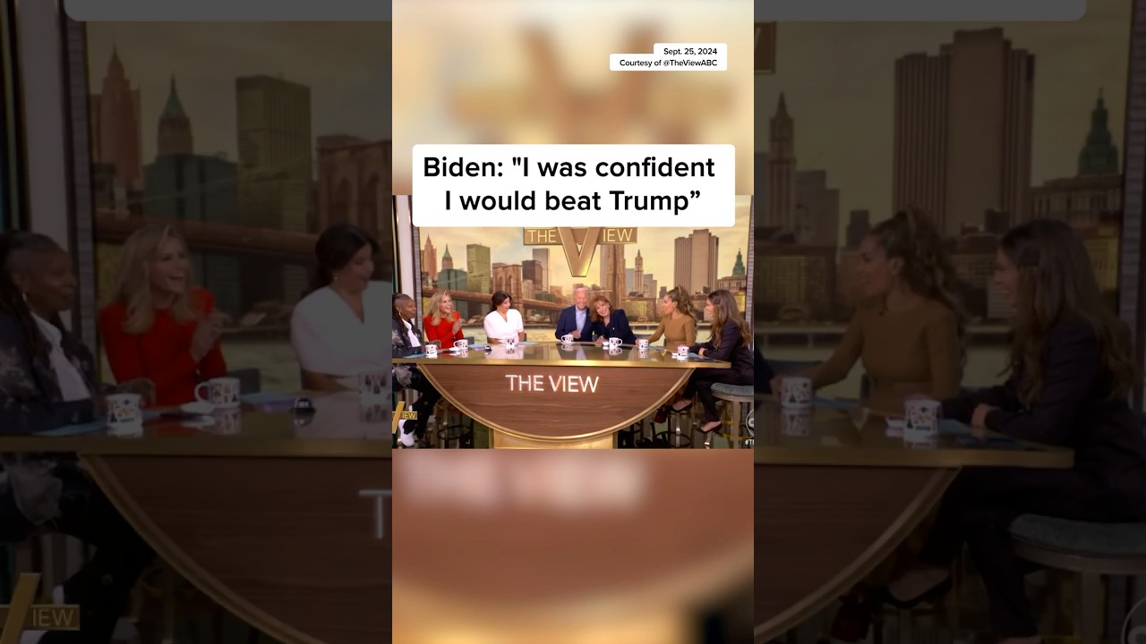 Biden: ‘I was confident I would beat Trump’