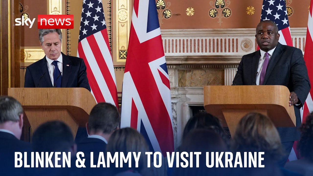 Blinken quizzed over missiles ahead of visiting Ukraine with Lammy | Ukraine war