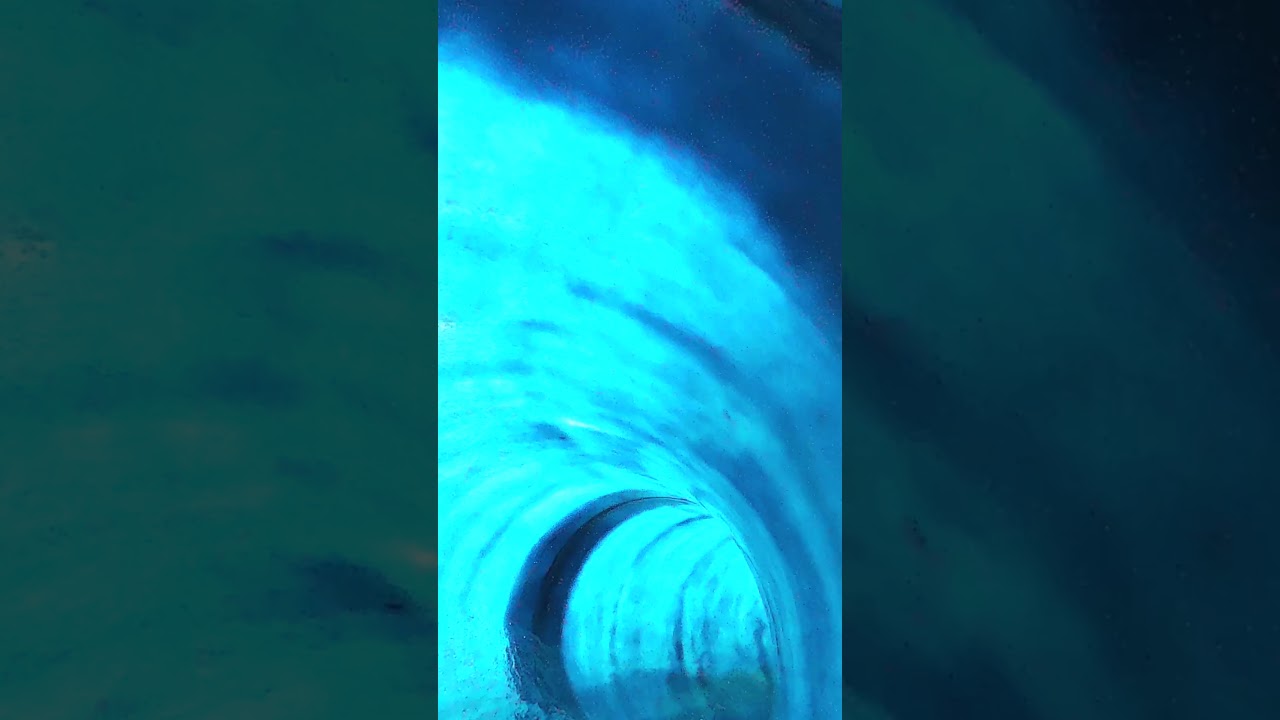 Blue Water Slide 💦 at Waterpark Park Bešeňová 🇸🇰