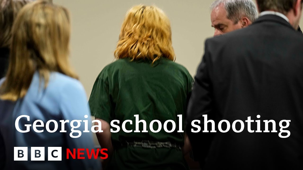 Boy, 14 and father in court over Georgia school shooting | BBC News