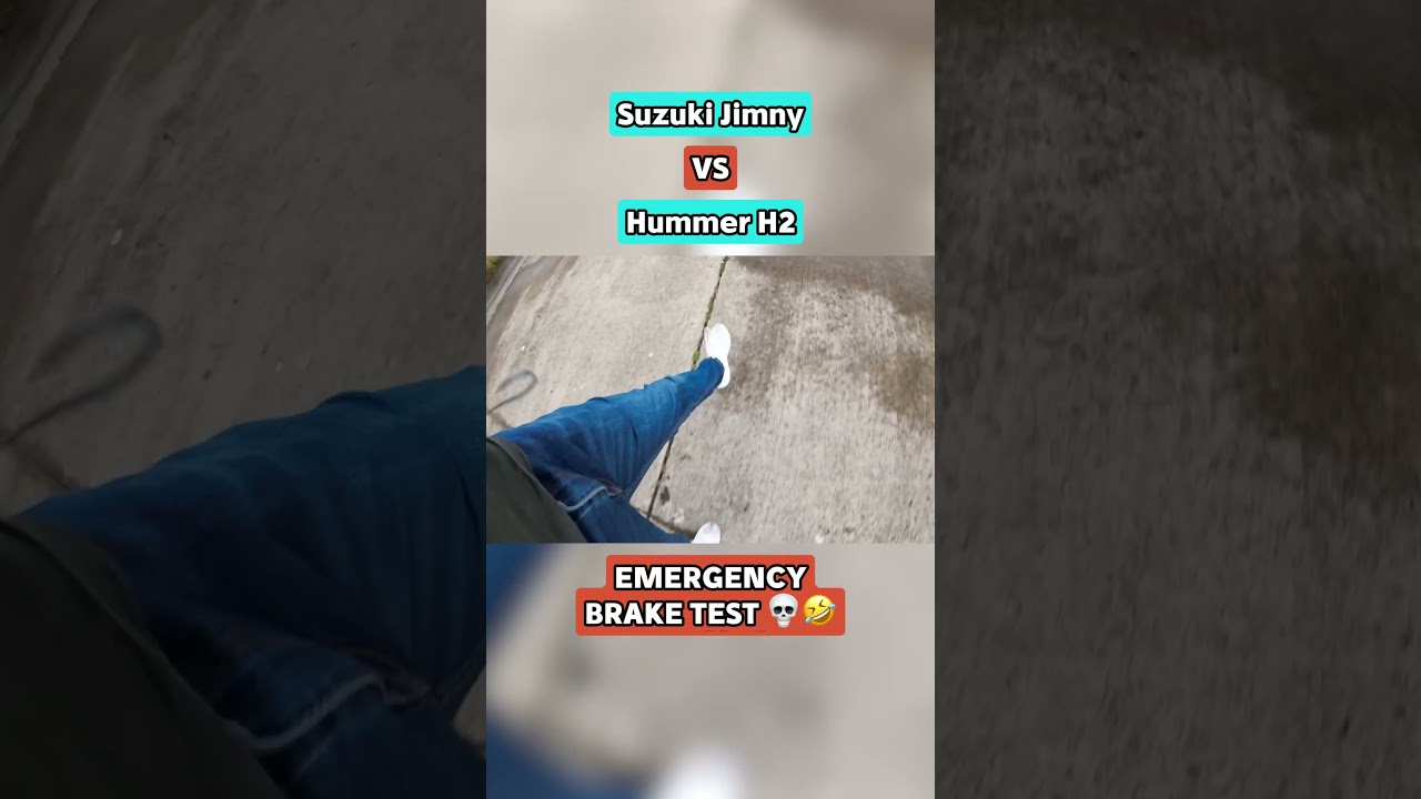 Brake pads made of hopes and dreams 💀