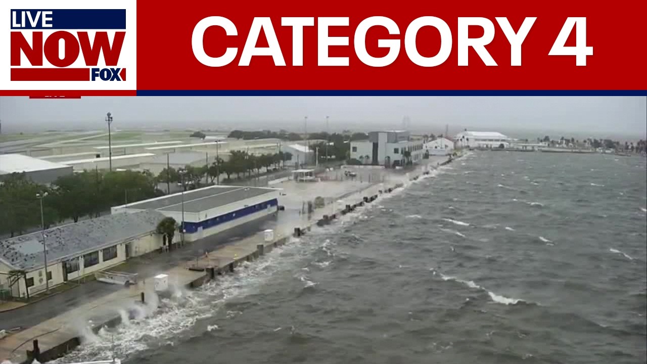 BREAKING: Helene is now CATEGORY 4 hurricane before landfall