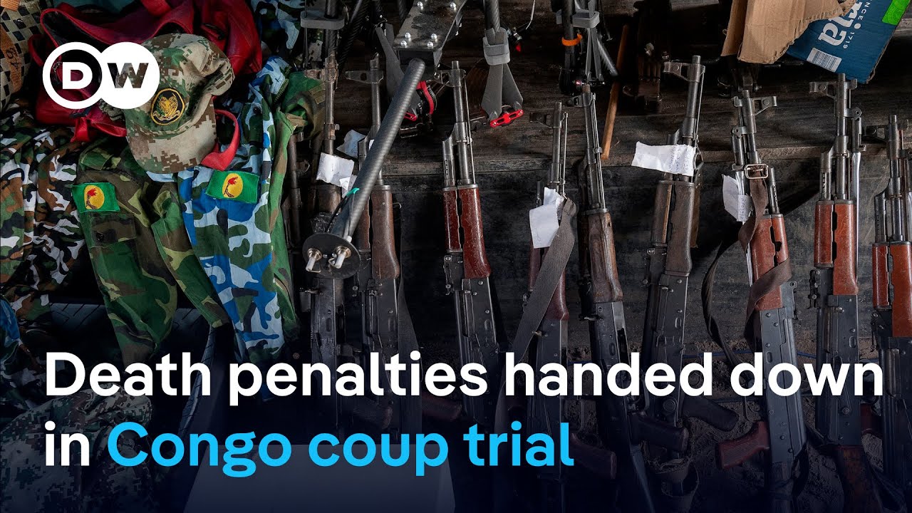 Briton and Americans among dozens given death sentence over DRC coup attempt | DW News