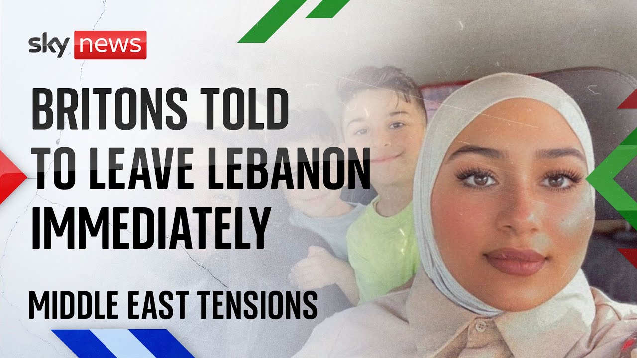 Britons tell of difficulties trying to leave Lebanon | Israel-Hezbollah conflict