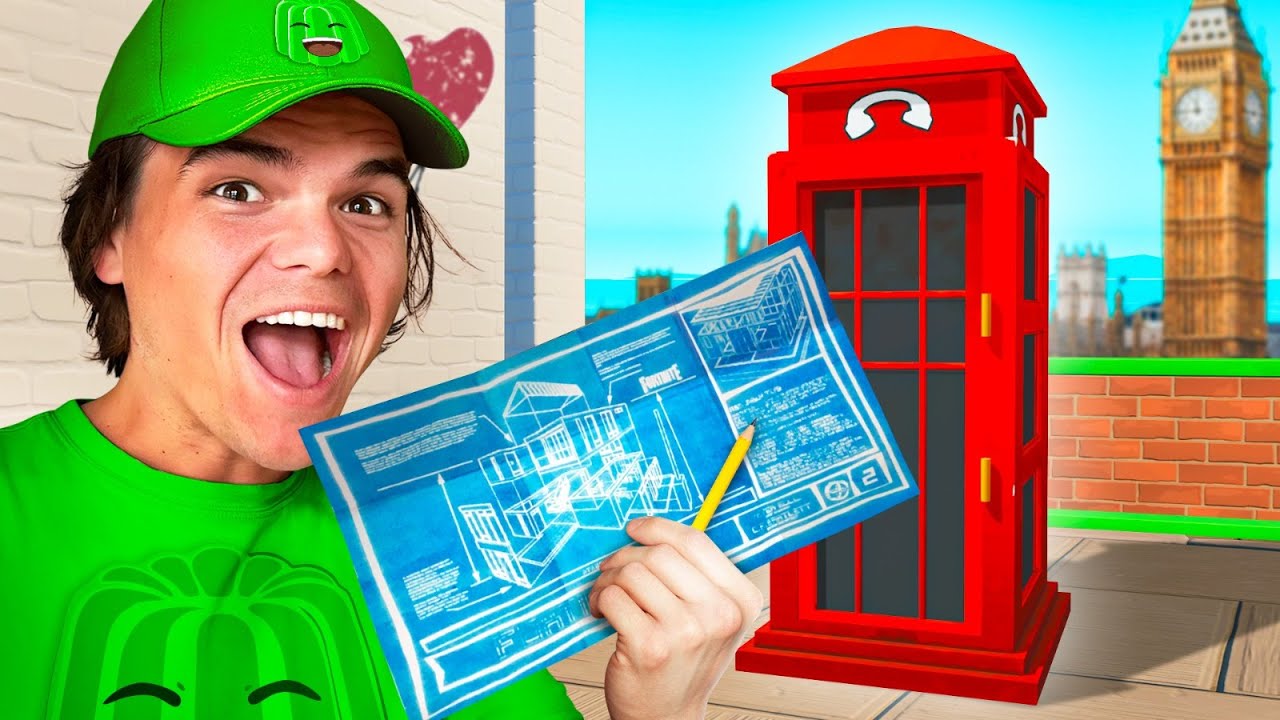 Building LONDON In Fortnite
