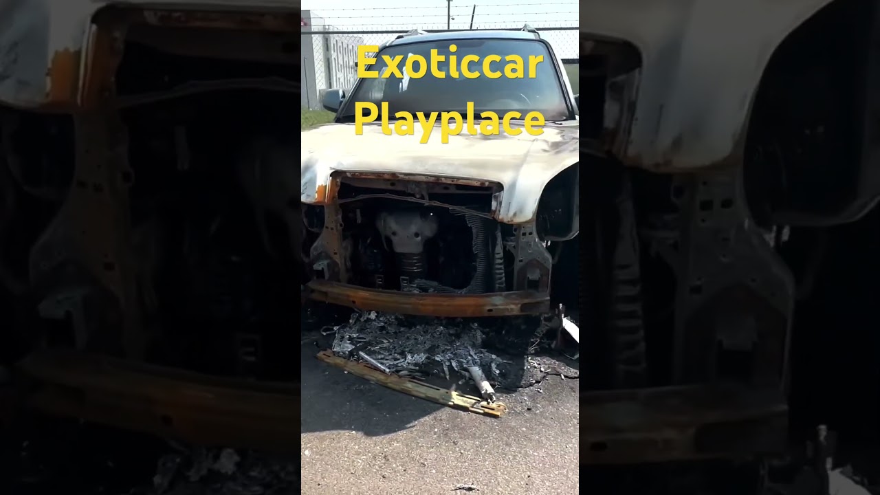 Burnt Hyundai Engine Fail