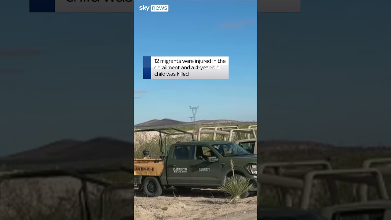 Child killed in train derailment