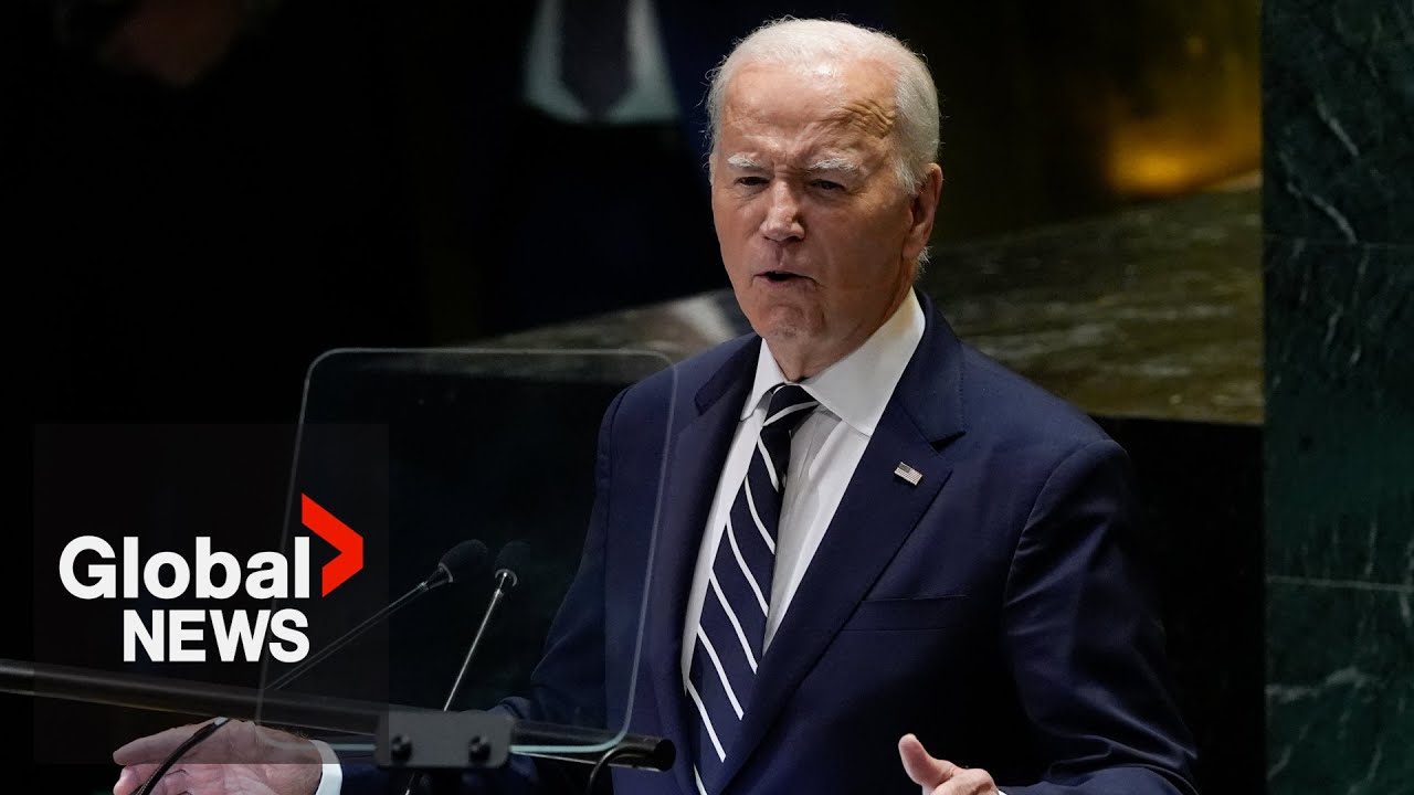 Choices made now “will determine our future for decades” Biden warns in final UN speech