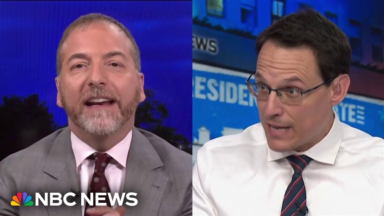 Chuck Todd, Steve Kornacki evaluate Trump’s debate performance and future strategy