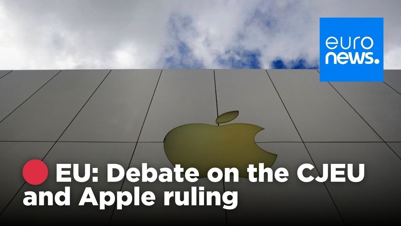 🔴 CJEU Apple ruling: debate at the European Parliament | euronews 🇬🇧
