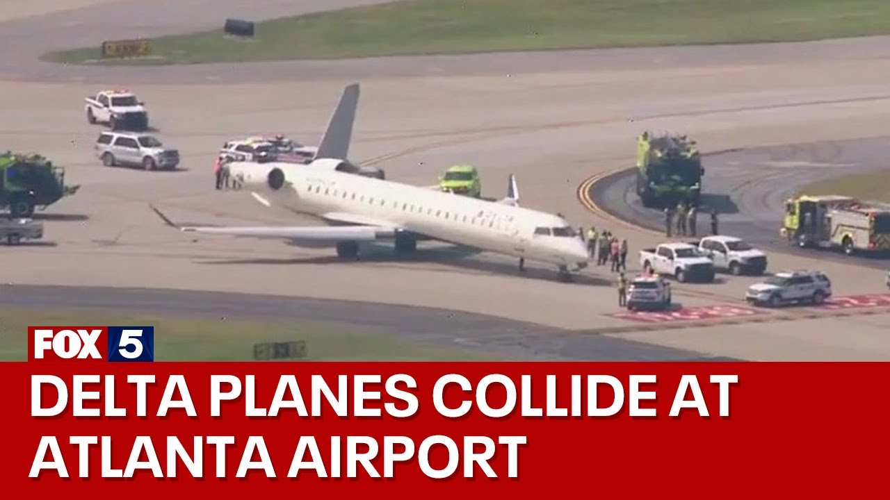 Collision between Delta planes in Atlanta | FOX 5 News