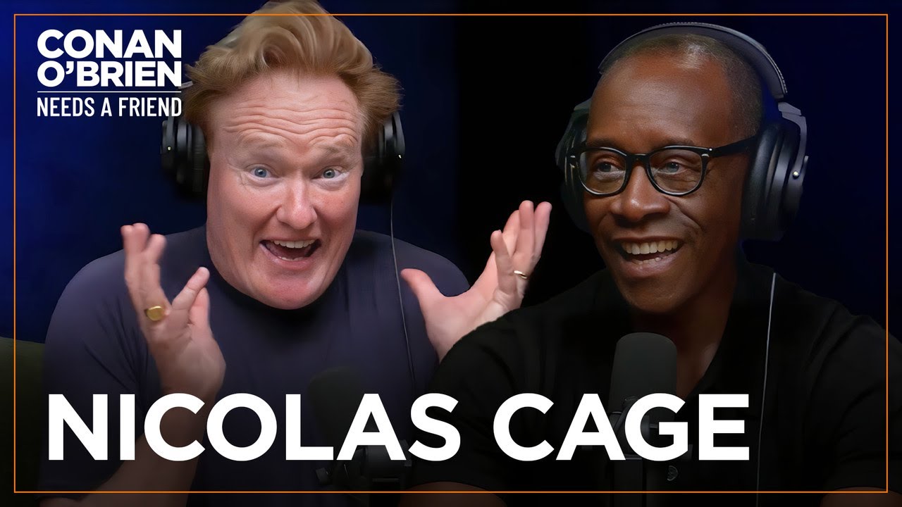 Conan Is Obsessed With Nicolas Cage (Feat. Don Cheadle) | Conan O’Brien Needs A Friend