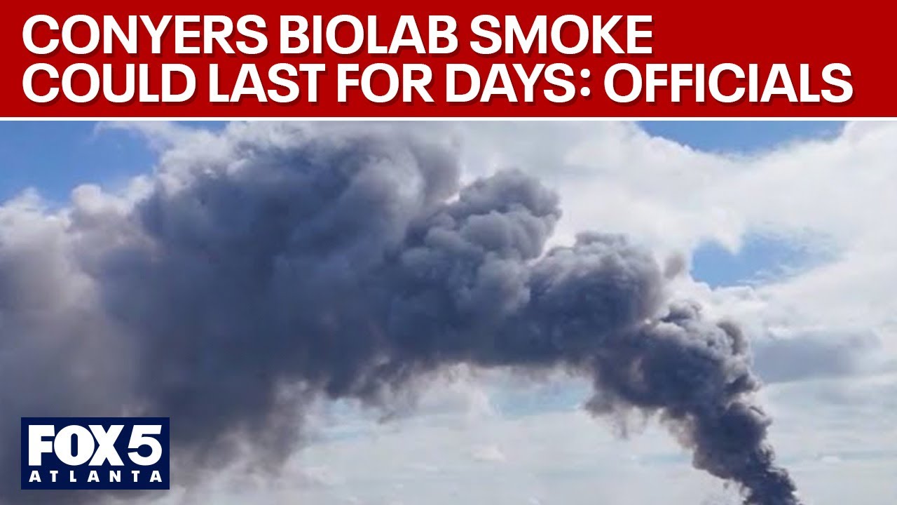 Conyers BioLab smoke clouds could last for days, officials say | FOX 5 News