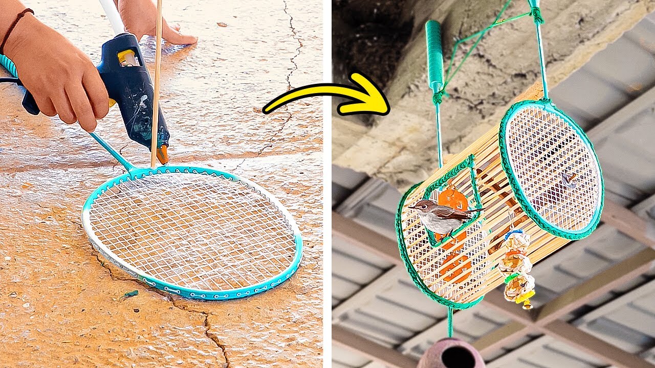 Creative DIY Bird Cage: Repurpose Old Things