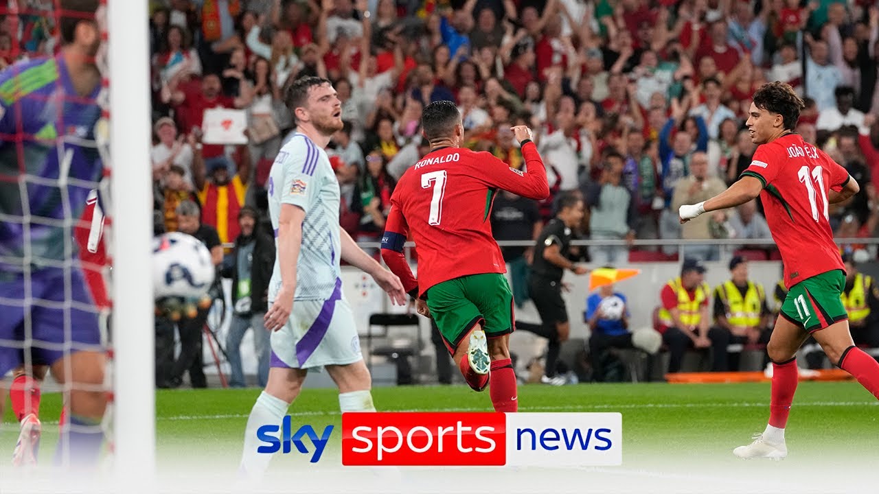 Cristiano Ronaldo gives Portugal late win over Scotland