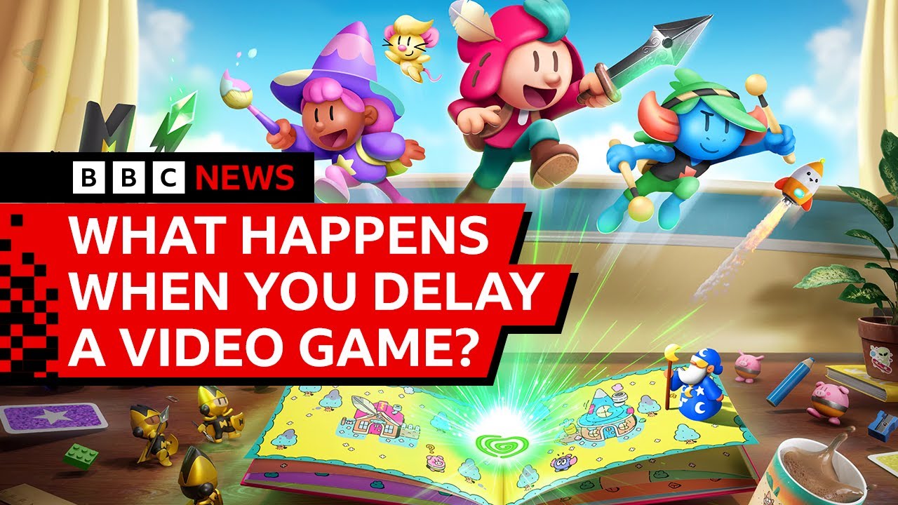 ‘Delaying The Plucky Squire was uncomfortable, but right for the game’ | BBC News