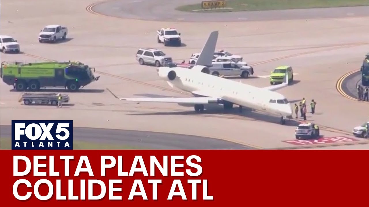 Delta jets collide at Atlanta’s airport | FOX 5 News
