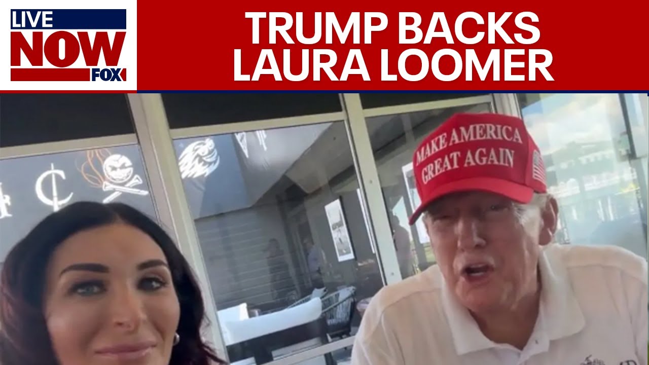 Donald Trump backs Laura Loomer, speaks on Arlington National Cemetery photos, predicts he will win