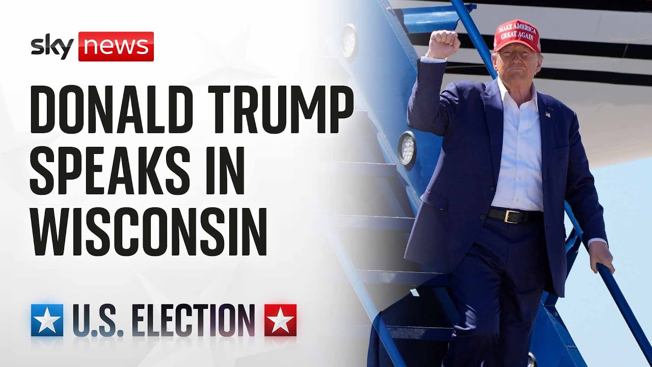 Donald Trump holds campaign rally in Wisconsin – Watch in full