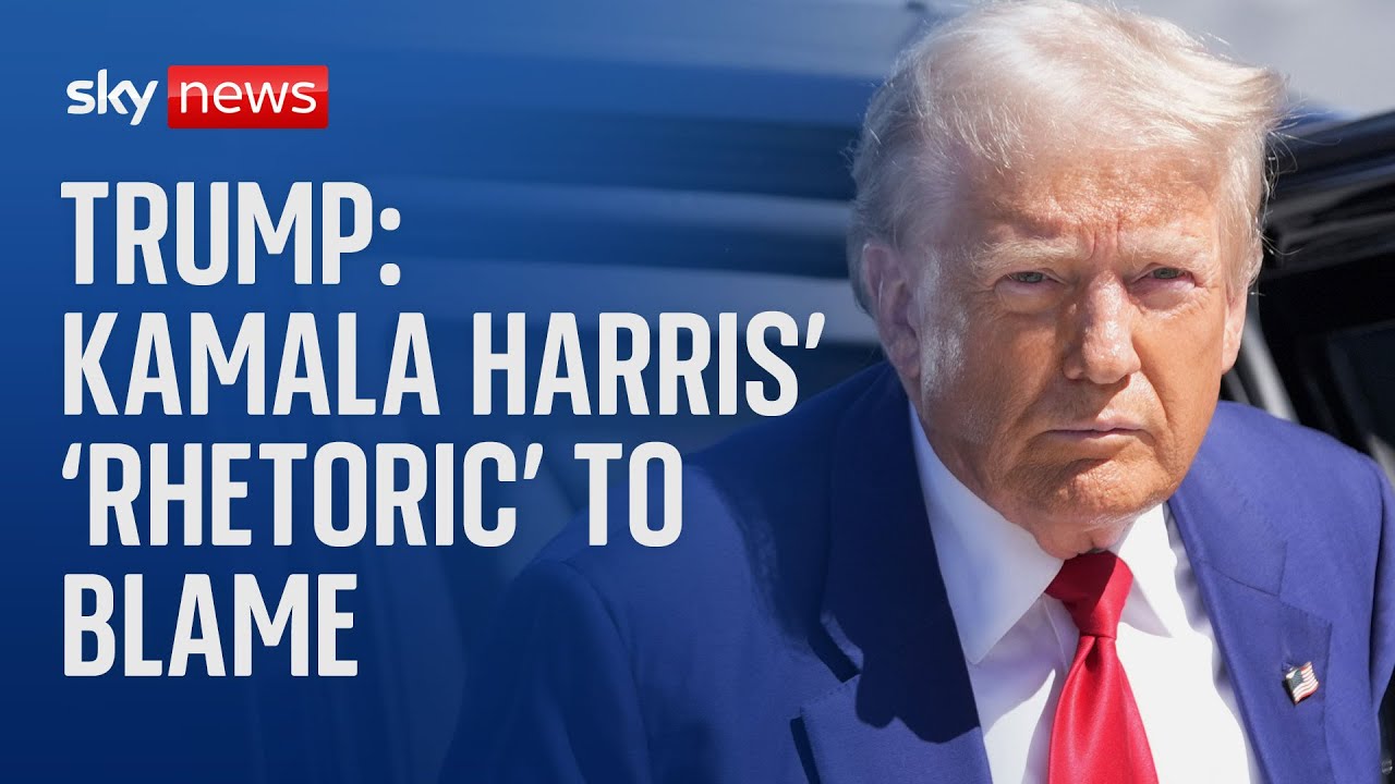 Donald Trump: Kamala Harris’ ‘rhetoric’ language to blame for attempted assassination