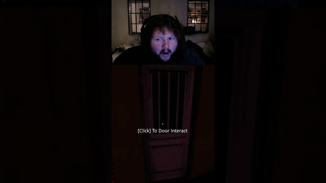 dont scare people who are holding a knife!