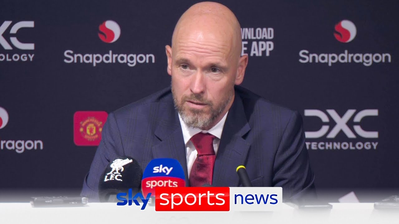 Erik ten Hag clashes with reporter in fiery exchange after Man Utd’s 3-0 defeat to Liverpool