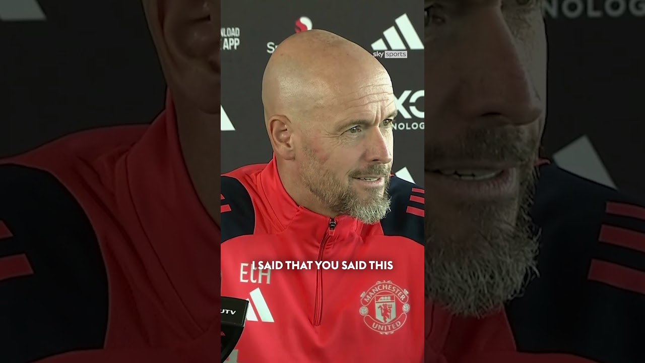 Erik ten Hag responds to criticism from Ronaldo