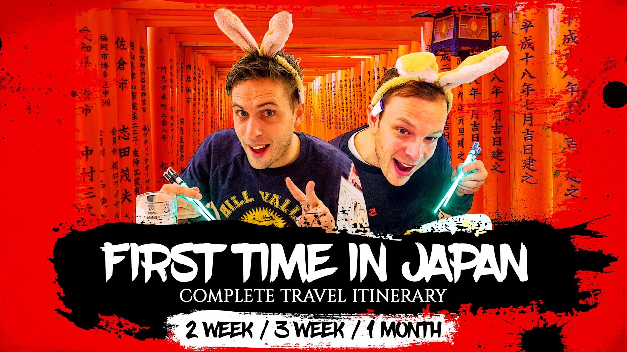 FIRST TIME travel in JAPAN 🇯🇵 14 days / 21 days / 1 Month Itinerary