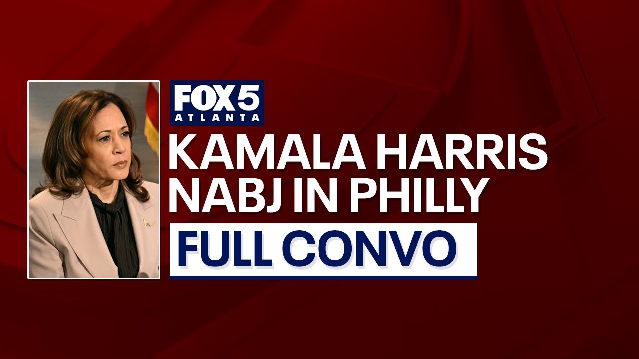 FULL: Kamala Harris addresses Trump comments at NABJ Philly event | FOX 5 News