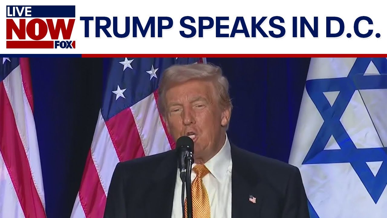 FULL SPEECH: Trump speaks at antisemitism event in D.C.  | LiveNOW from FOX