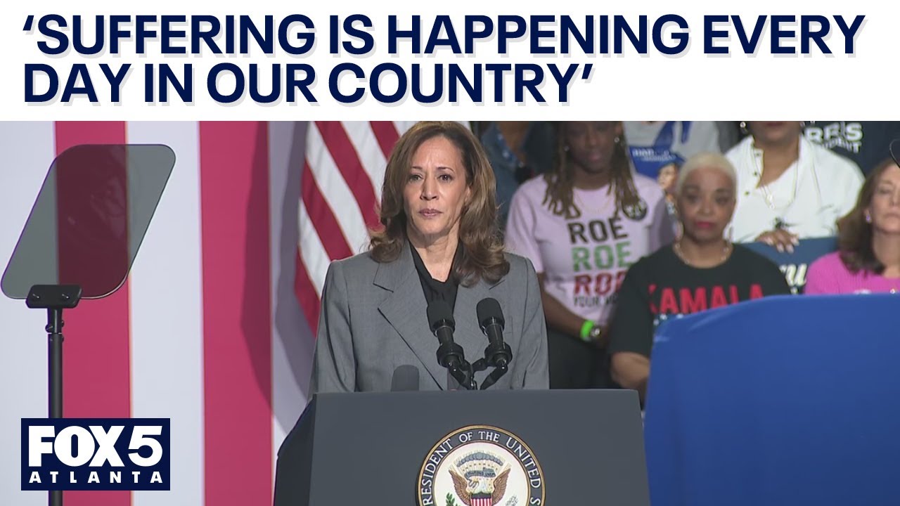 FULL: VP Kamala Harris speaks in metro Atlanta | FOX 5 News