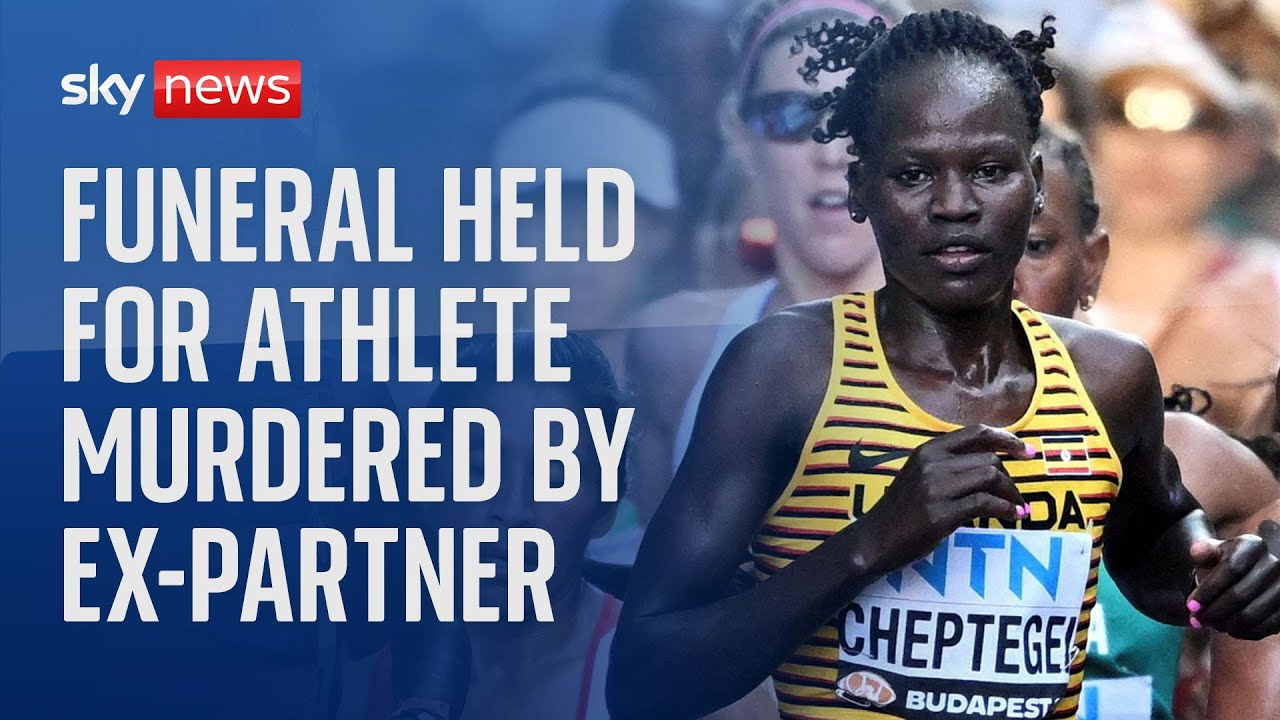 Funeral held for murdered Olympic athlete Rebecca Cheptegei