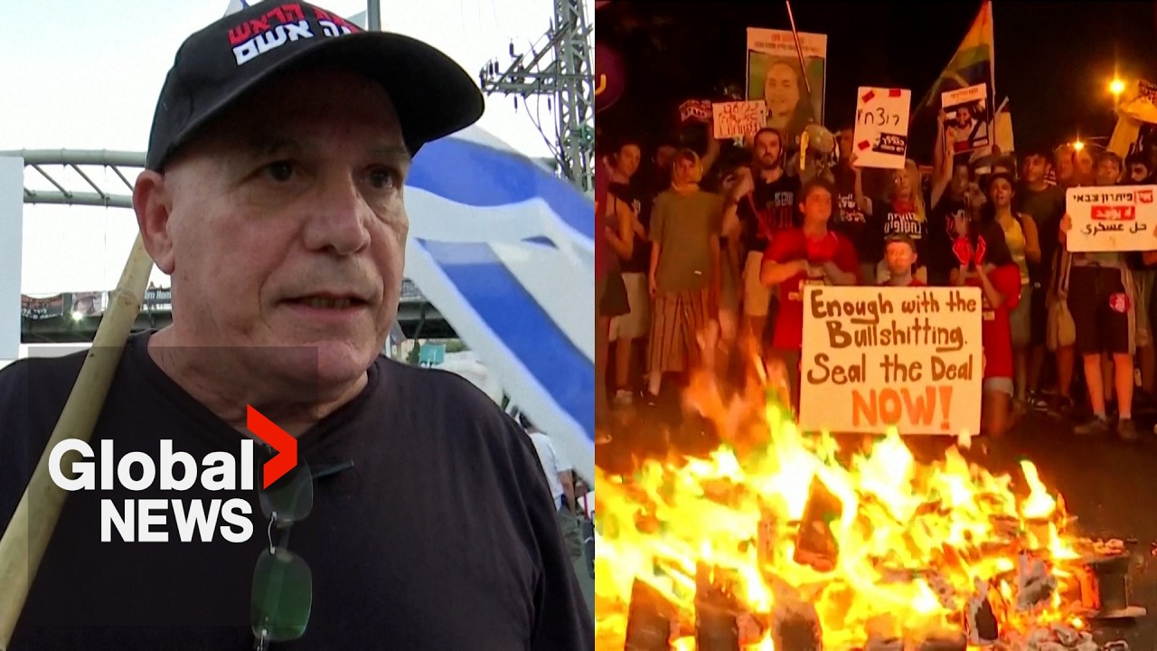 “Government of Israel is threat to world peace”: Protesters, police clash in Tel Aviv for 3rd night